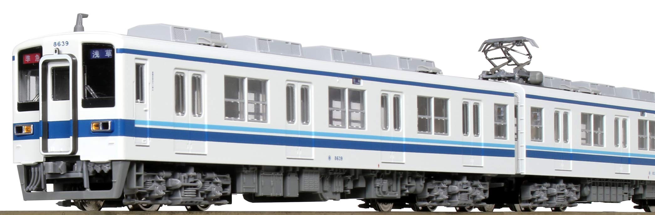 KATO Nゲージ 東武鉄道8000系 更新車 先頭車2両増結セット 10-1649 鉄道模型 電車